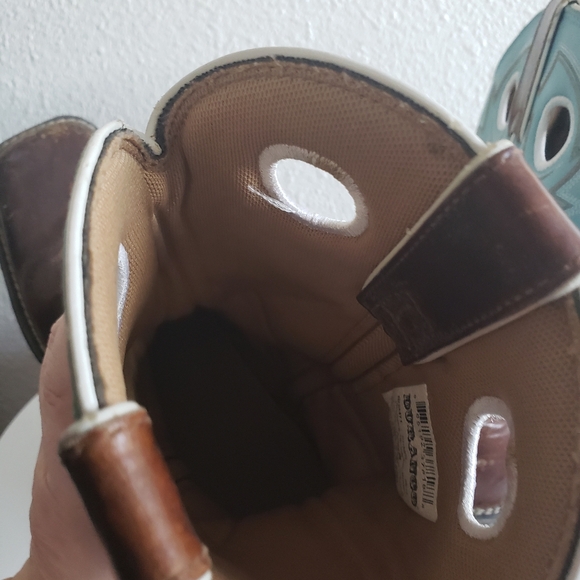 Durango Women's Saddle Western Boot - Broad Square Toe - Picture 8 of 16